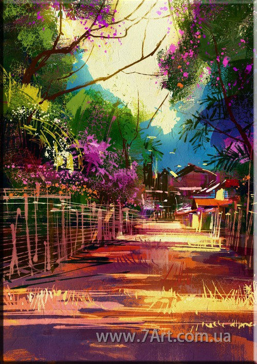 Городской пейзаж ART: STR055